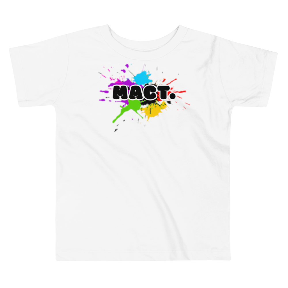 Paint Splatter Toddler T-shirt